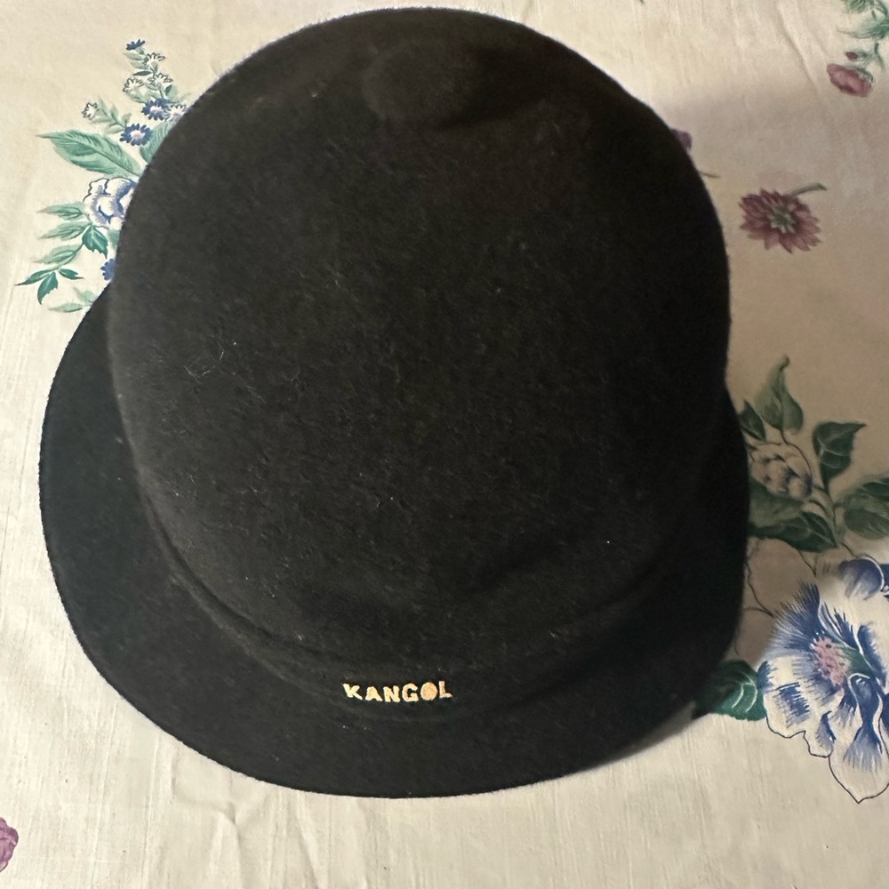 Kangol Black Classic Fedora Hat